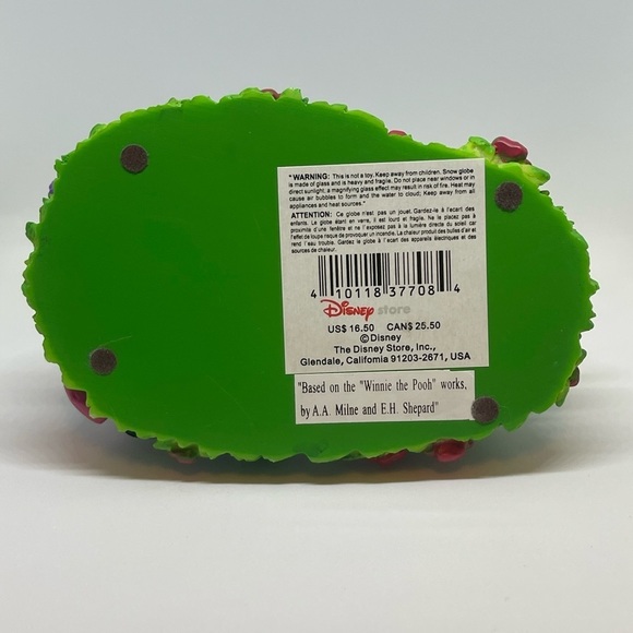 Vintage Disney Winnie the Pooh’s Eeyore and Gopher Spring Snow Globe | 4.5” - Picture 5 of 5